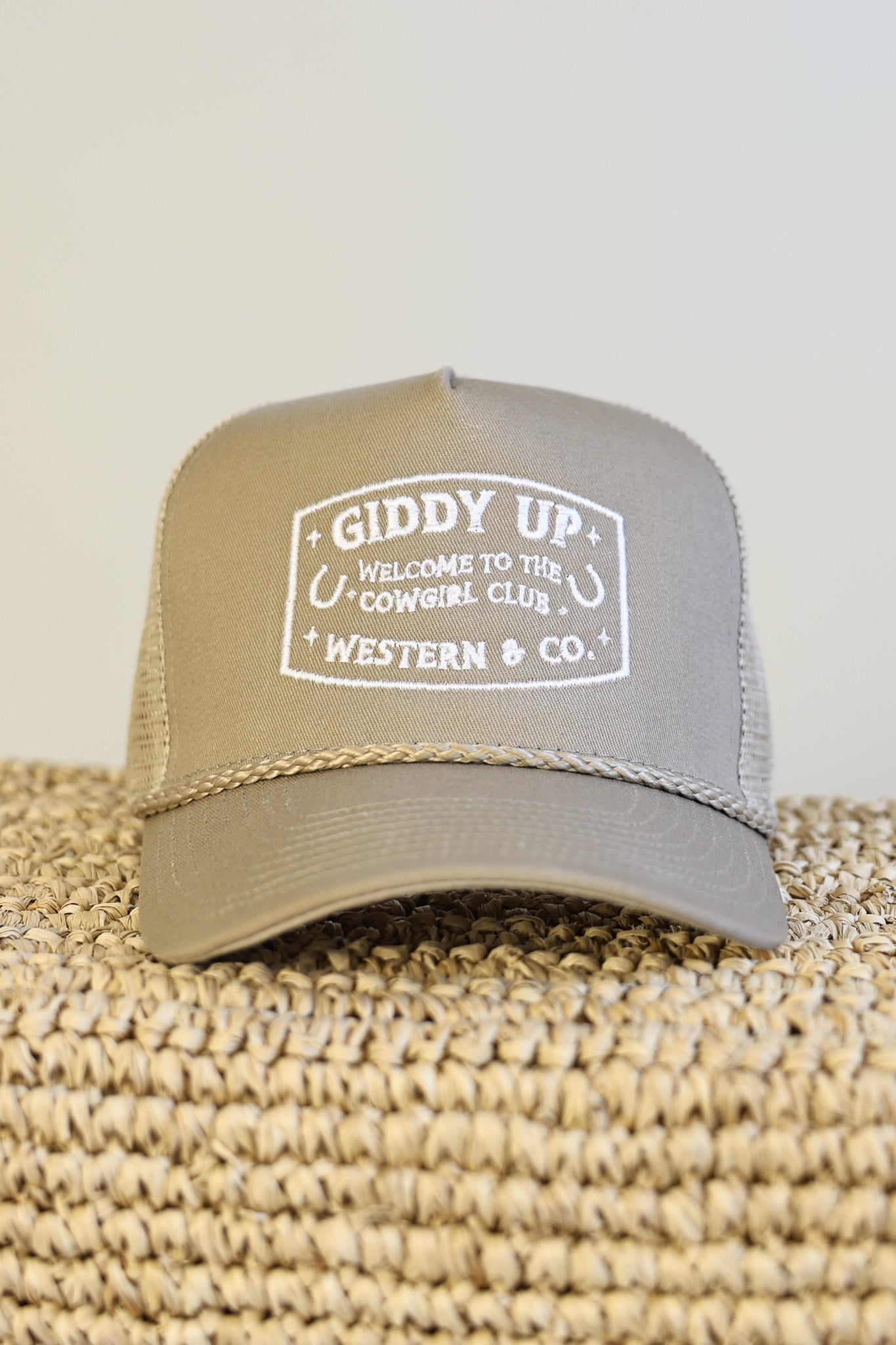 Giddy Up Cowgirl Club Cap