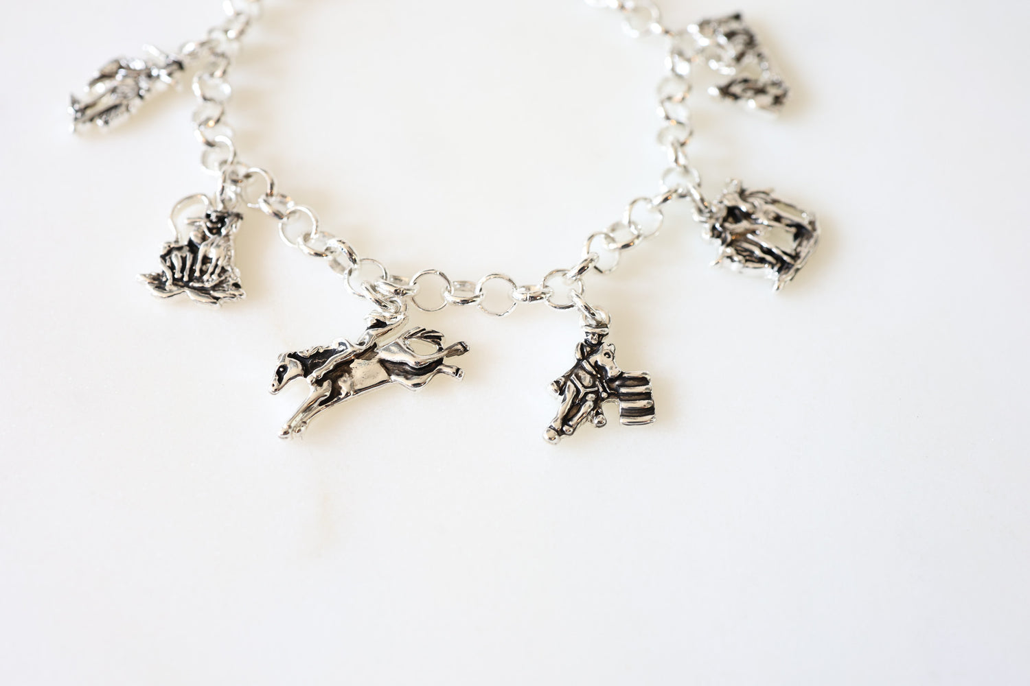 Montana Silversmiths Charms of Champions Rodeo Bracelet