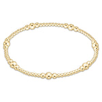 enewton Purpose Gold 4mm Bracelet gold filled bracelet with 4mm beads set in groups along 2mm beads womens western boutique Utah SKU BPURPG4