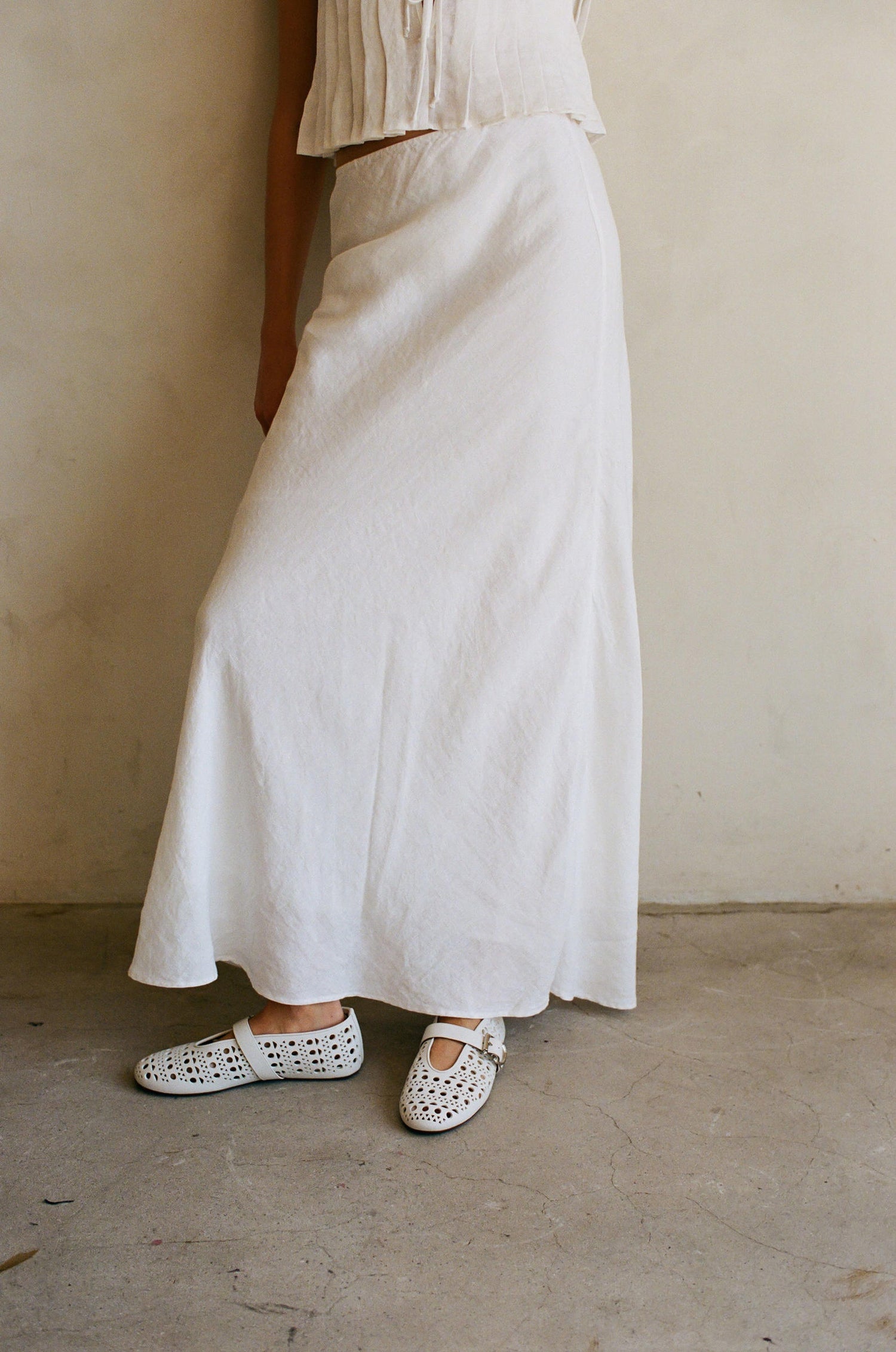 Novella Linen Skirt