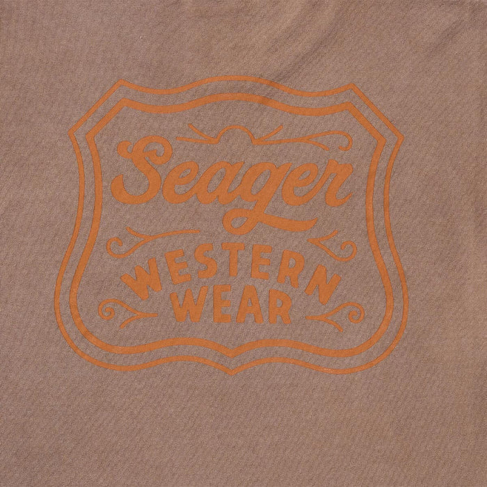 Seager Mens Badge Premium Tee