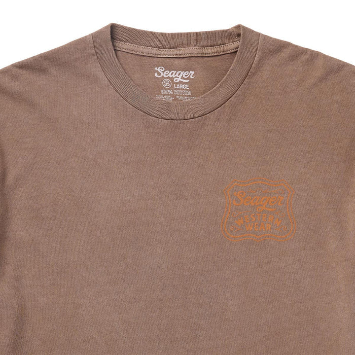 Seager Mens Badge Premium Tee