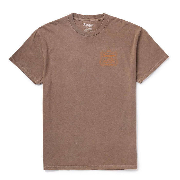 Seager Mens Badge Premium Tee