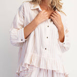 Bailey Striped Shirt find at boltranchstore.com boho clothing women womens clothing western apparel