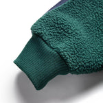 Seager Basecamp Sherpa Jacket Dark Blue Green thick soft polyester sherpa body Utah ranch wear