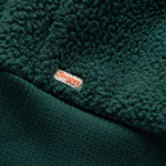 Seager Basecamp Sherpa Jacket Dark Blue Green blue green tone pairs with denim and felt hats Kamas Utah