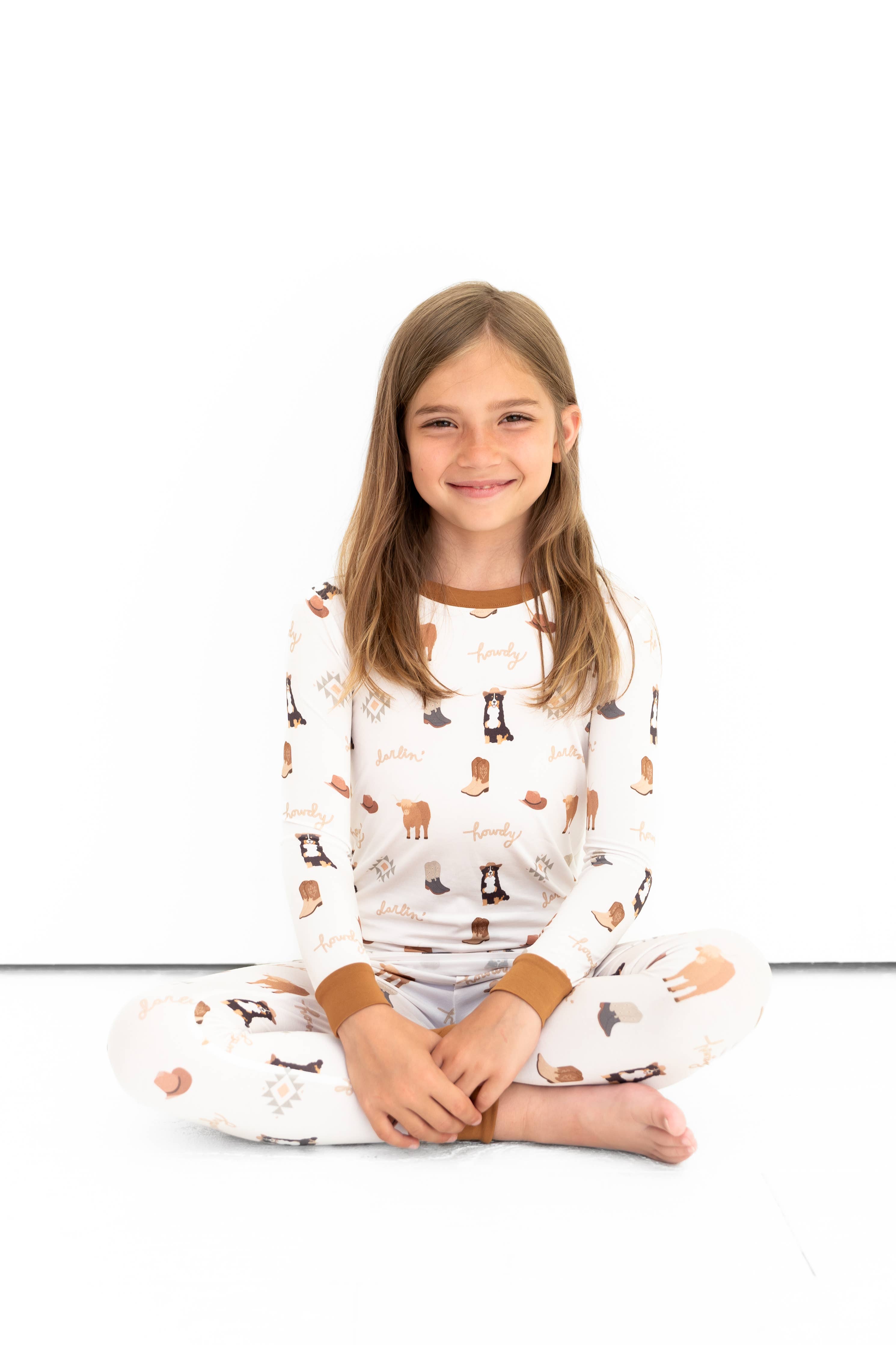 Bedtime Buckaroo Two-Piece Set Pajamas order at boltranchstore.com