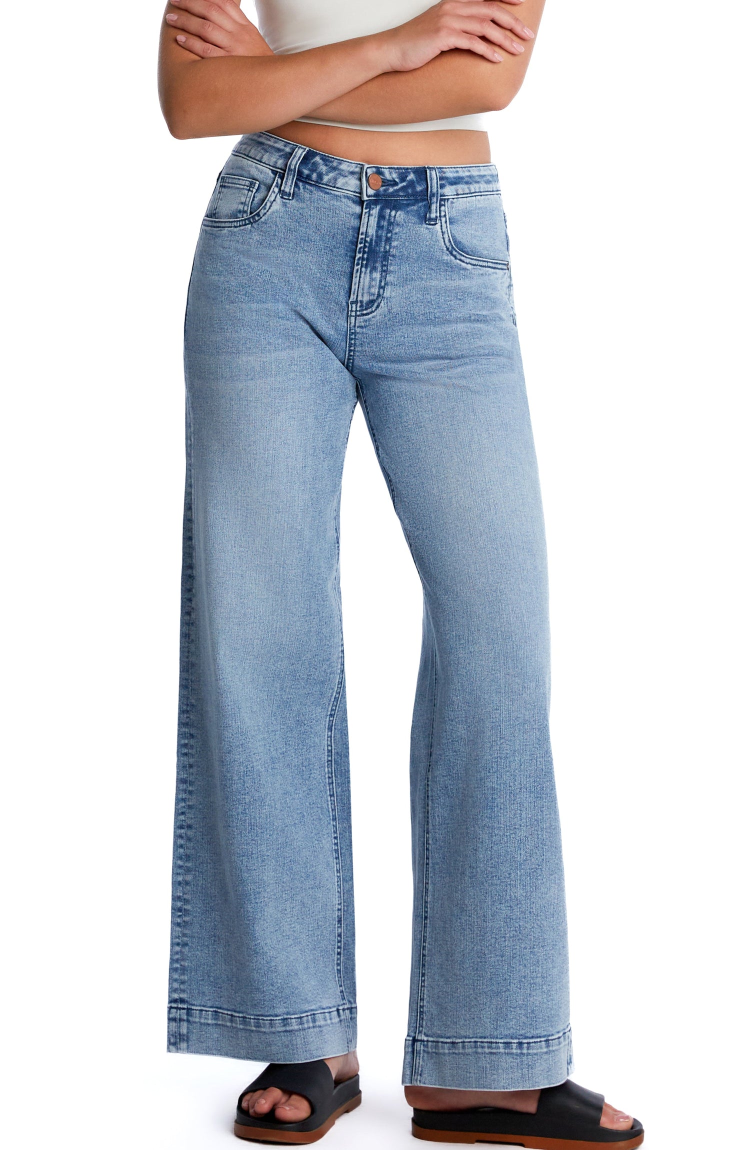 Billy T Mighty Wide Leg Jeans order today at boltranchstore.com