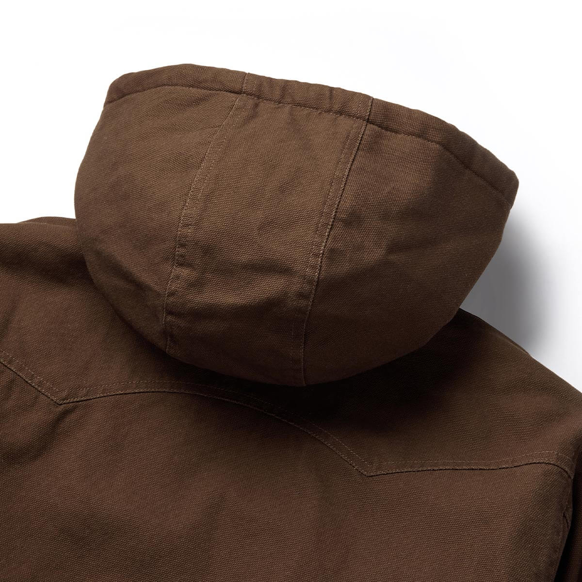 Seager Bison Insulated Jacket Tobacco YKK front zipper closure Park City