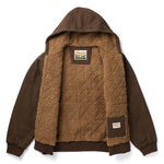 Seager Bison Insulated Jacket Tobacco relaxed oversized silhouette with cropped waist ranch wear