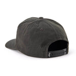Seager Bison Waxed Snapback Black adjustable snap strap one size fits most Park City