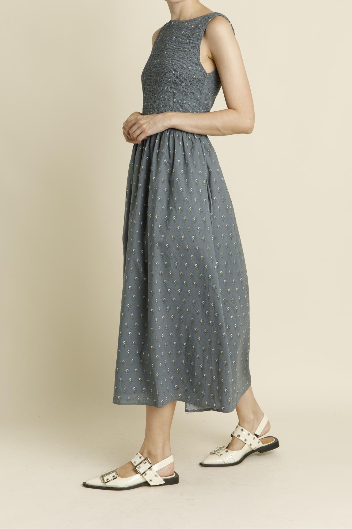 Blakely Boat Neck Floral Maxi Dress at bolt ranch store womens dresses