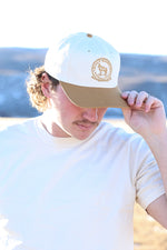 Bolt Ranch Standing Tall Twill Hat mens womens yellow cowboy horse trucker hat cap gift Boltranchstore.com bolt gear merch new 2026