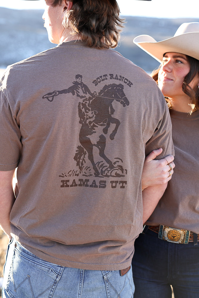 Bolt Ranch Adult Rough Stock Tee Shirt