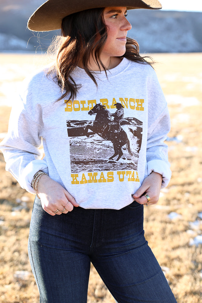 Bolt Ranch Rodeo Crewneck