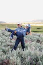 Bolt Ranch Athletic Collegiate Hoodie mens womens unisex blue western cowboy graphic hoodie sweatshirt summer 2026 rodeo Boltranchstore.com