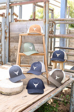Bolt Ranch Branded Hat unisex trucker ball cap western mesh snapback bolt ranch merch free shipping boltranchstore.com