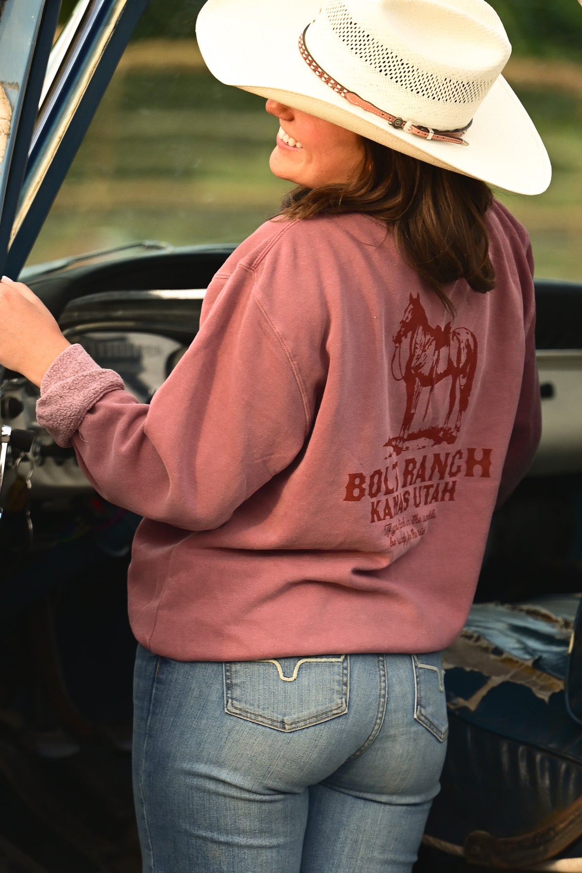 Bolt Ranch Free Ride Crewneck 