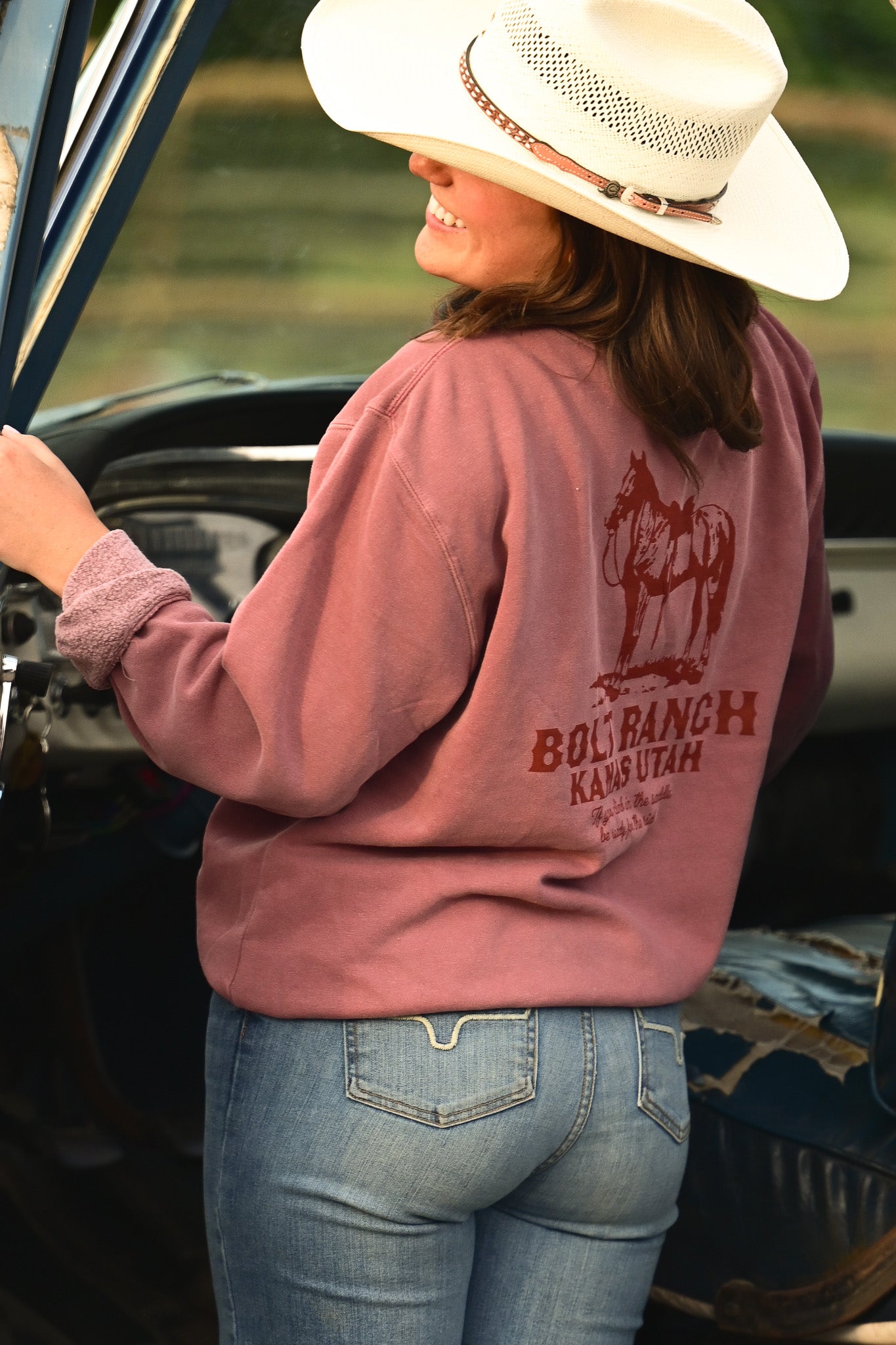 Bolt Ranch Free Ride Crewneck 