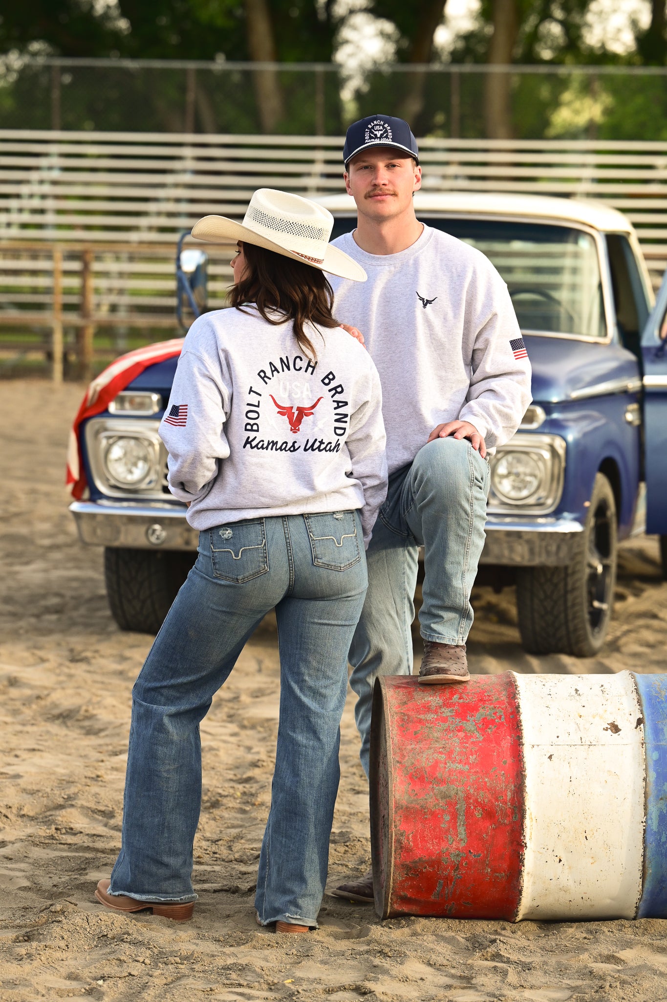 Bolt Ranch Freedom Crewneck mens womens unisex american patriotic crewneck free shipping Boltranchstore.com