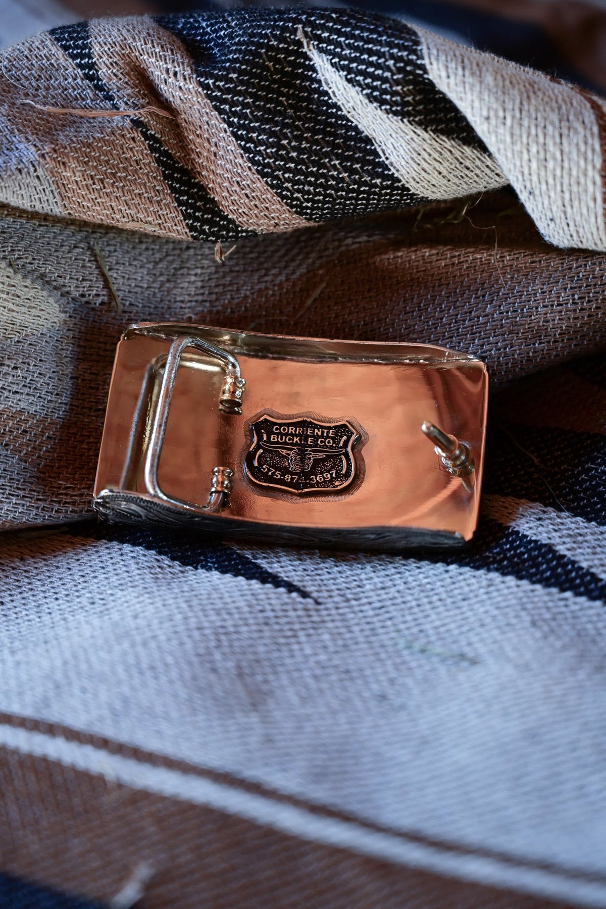 Bolt Ranch Lightning Bolt Box Buckle