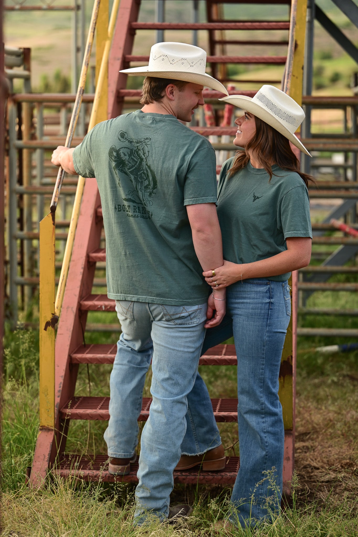 Bolt Ranch Saddle Up T Shirt mens womens unisex rodeo western tee free shipping Boltranchstore.com popular viral