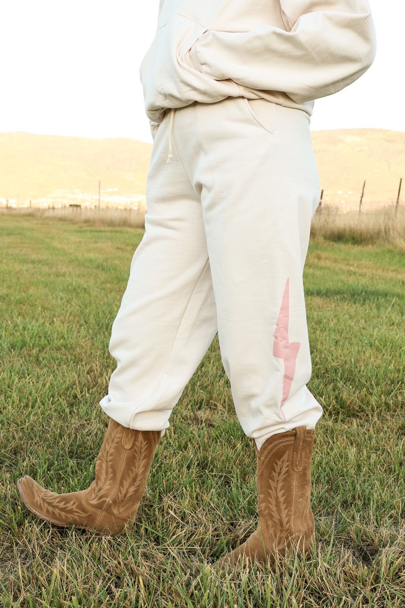 Bolt Ranch Scottish Highland Sweatpants womens loungewear set sweats Boltranchstore.com free shipping womens fall 2025