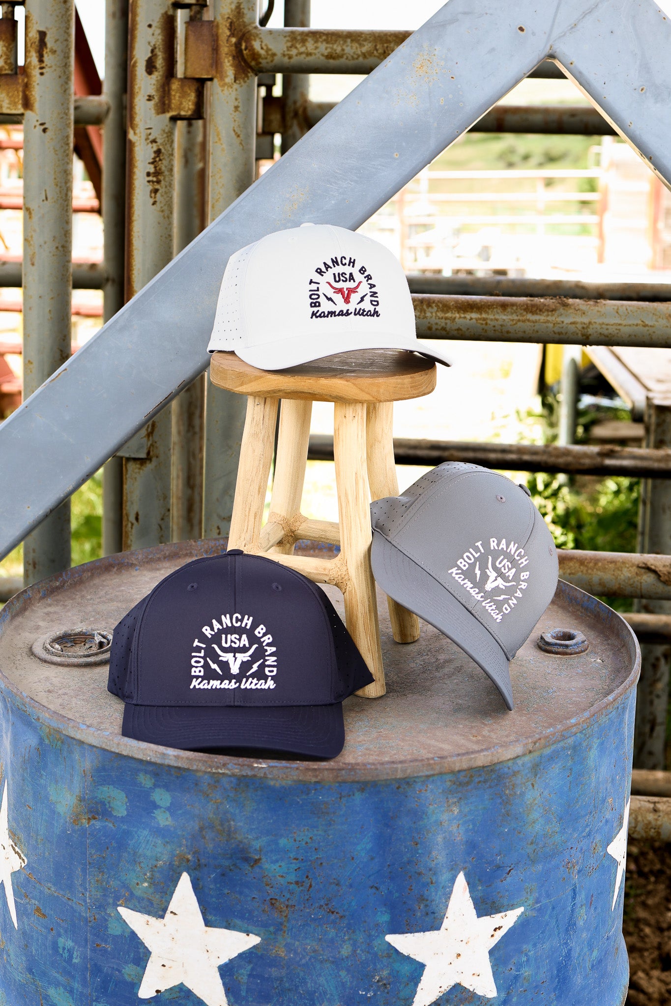 Bolt Ranch Showdown Performance Hat mens womens unisex cap boltranchstore.com