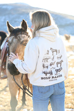 Bolt Ranch The Farm Hoodie mens womens unisex Bolt Ranch Store gear merch animals horse cow dog duck farm lifestyle free shipping Boltranchstore.com