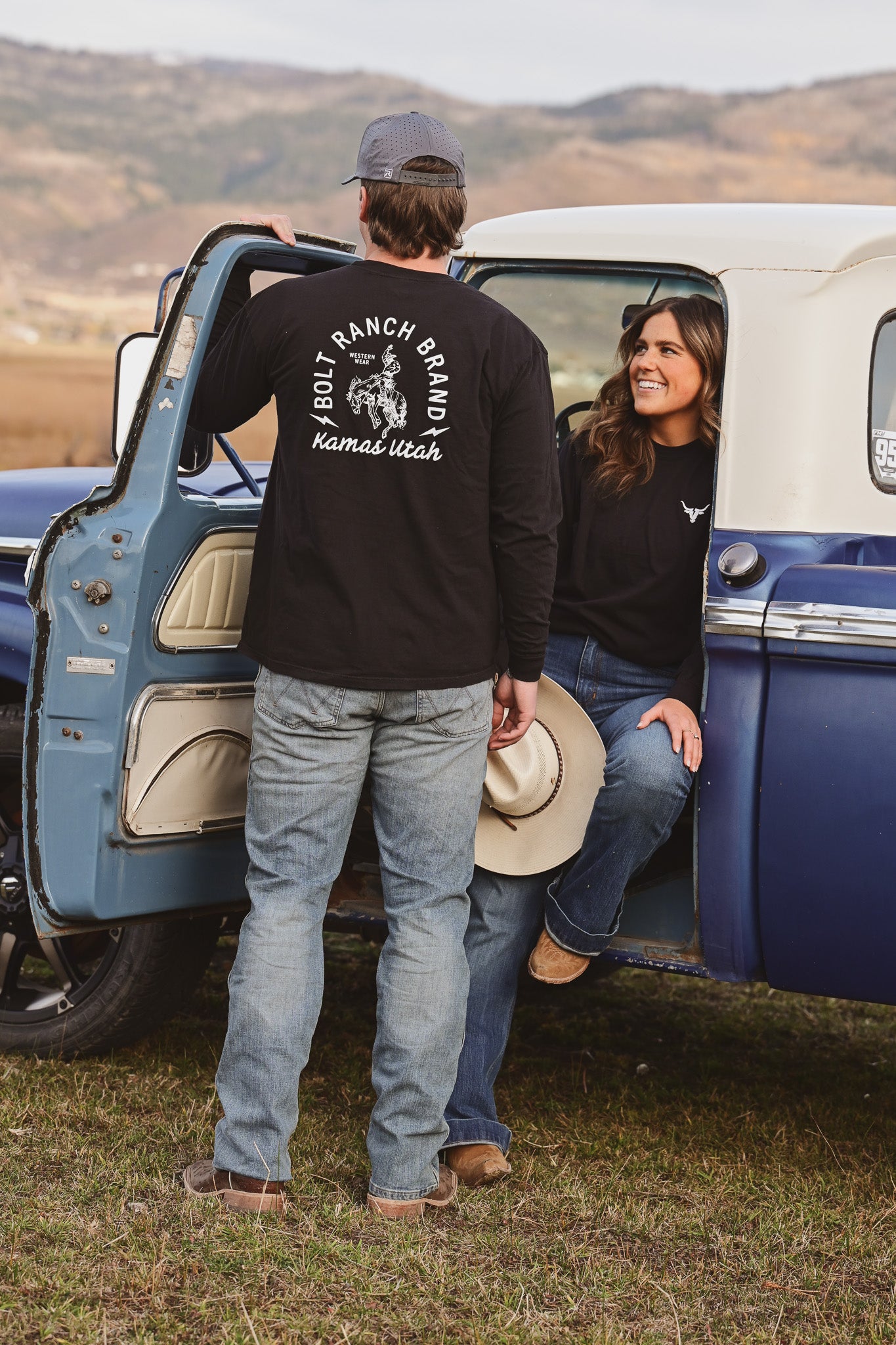 Bolt Ranch The West Long Sleeve Tee