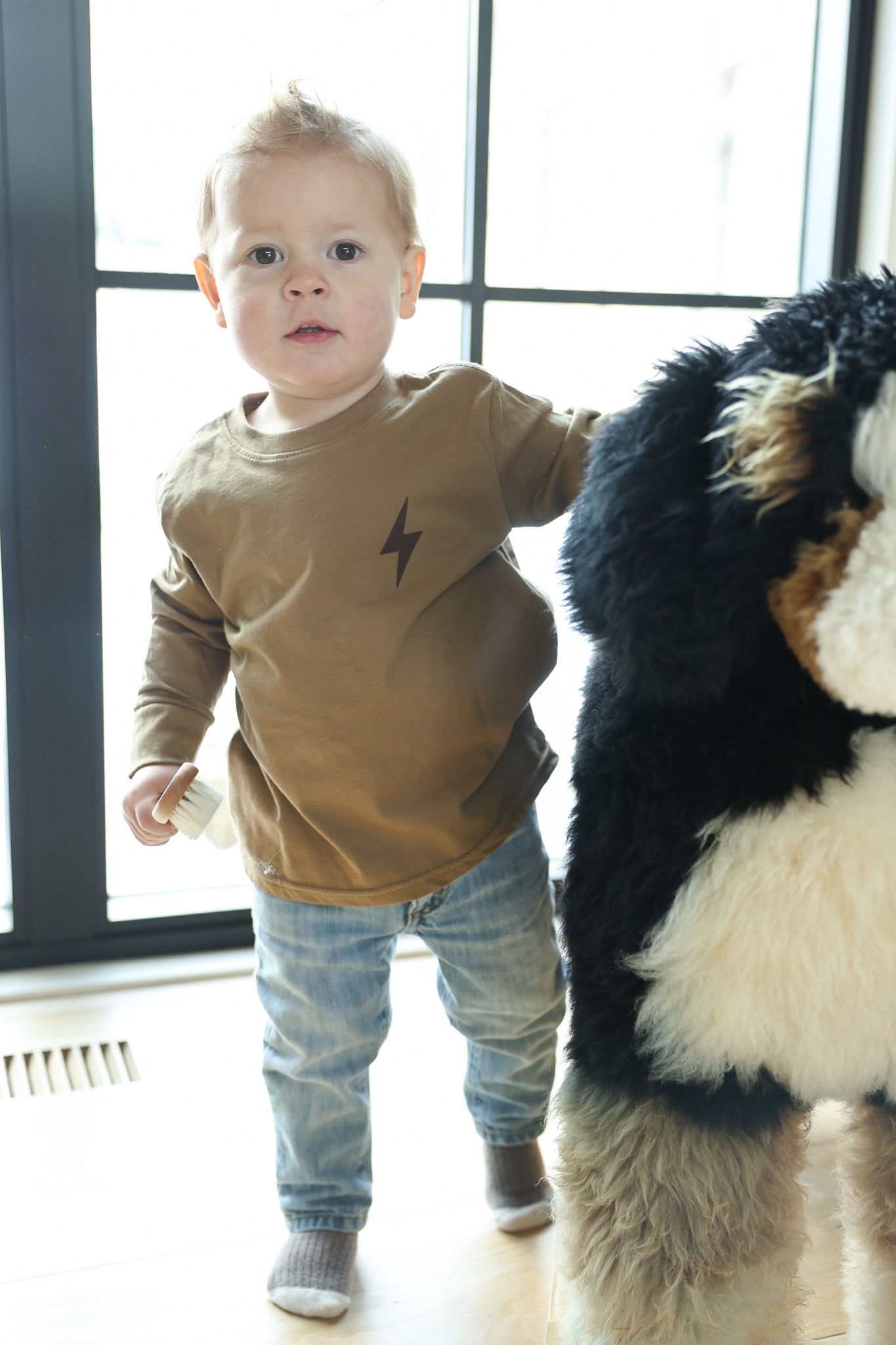 Bolt Ranch Toddler Cub Tee Shirt brown bear Bolt Merch baby kids todler free shipping Boltranchstore.com new 2026 boys girls