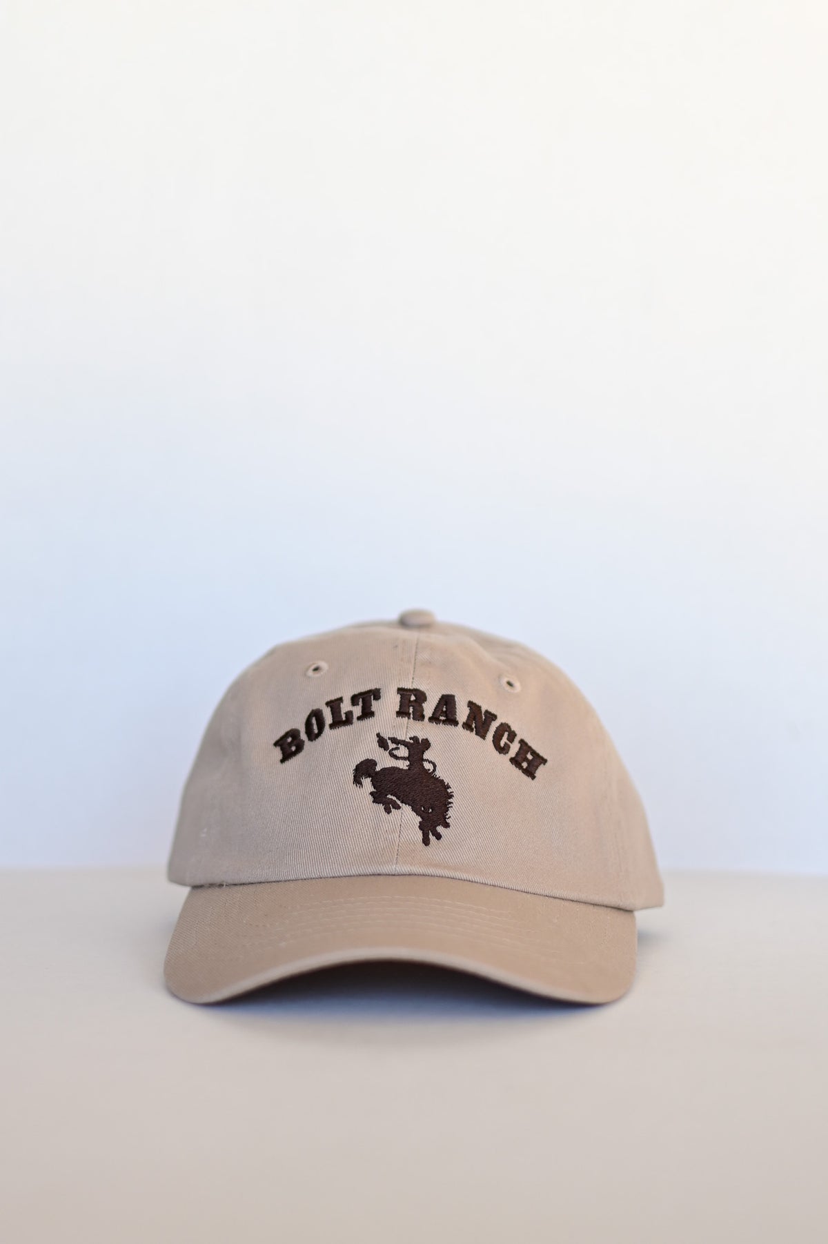 Bolt Ranch Youth Bronco Hat tan kids soft hat rodeo Bolt Ranch boys girls cute popular Boltranchstore.com