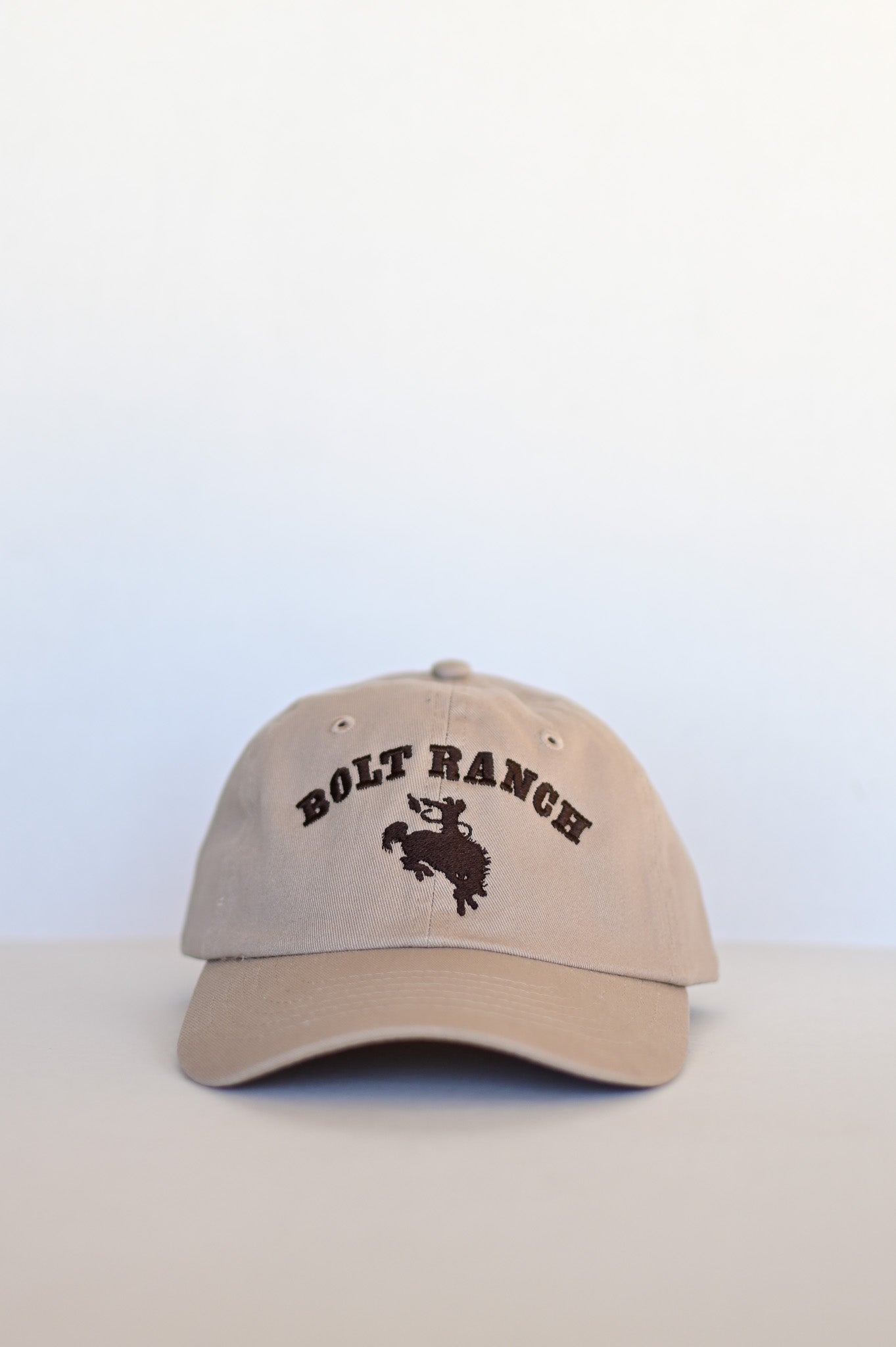 Bolt Ranch Youth Bronco Hat tan kids soft hat rodeo Bolt Ranch boys girls cute popular Boltranchstore.com