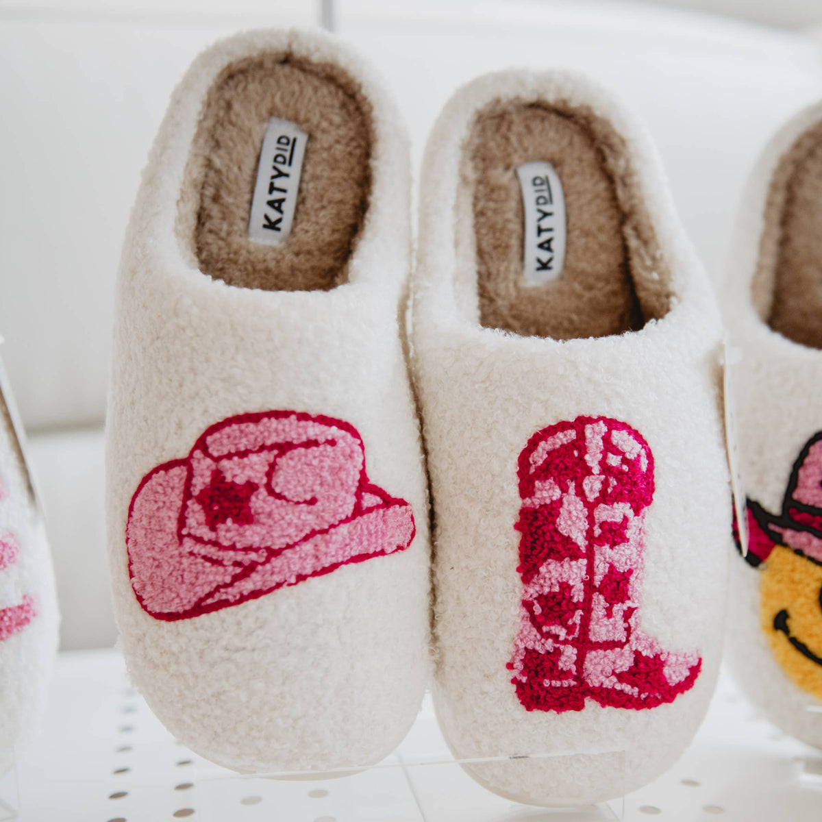 Boot and Cowgirl Hat Western Slippers cowgirl sleepwear bolt ranch store