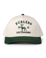 Burlebo Vintage Whitetail Deer Cap a 5 panel snap back cap perfect at boltranchstore.com