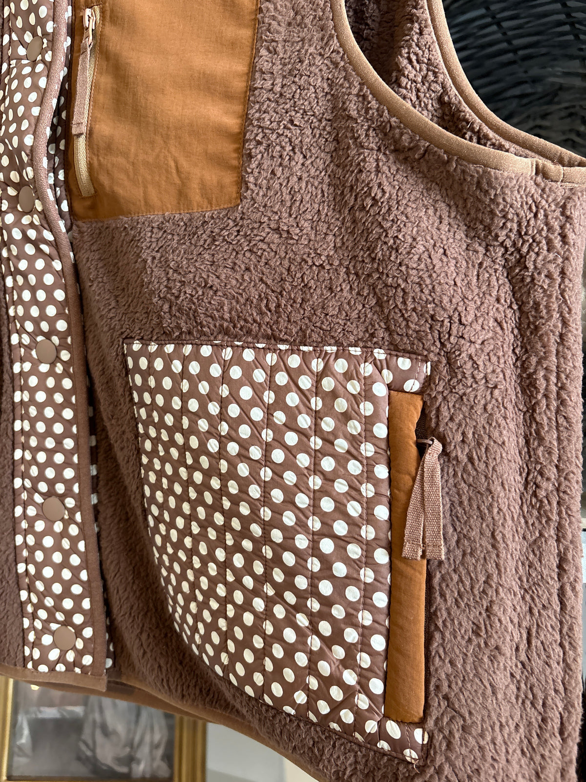 THE GREAT The Plush Crosswind Vest