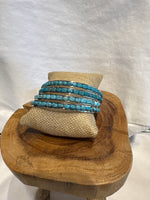 Paige Wallace Turquoise Blue Tube Bangle at boltranchstore.com western bangle womens jewlery outfit free shipping