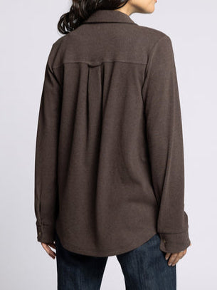 Cassian Shirt in Coffee Bean