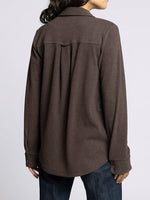 Cassian Shirt in Coffee Bean