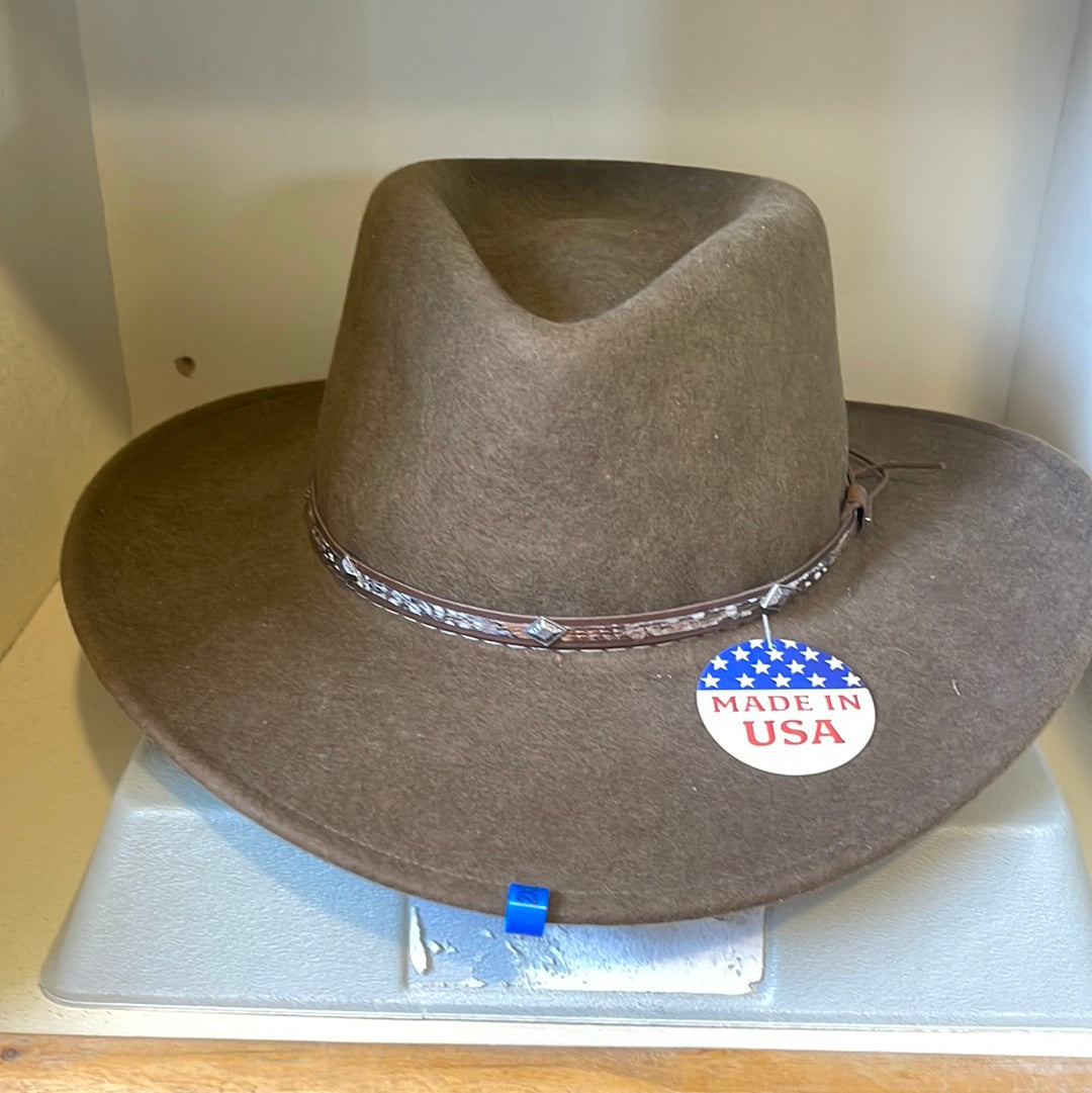 Stetson Mountain Sky Crushable Felt Hat