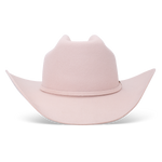Charlie 1 Horse The Cowgirl Hat Light Pink soft pastel pink felt with a clean tonal finish western fashion