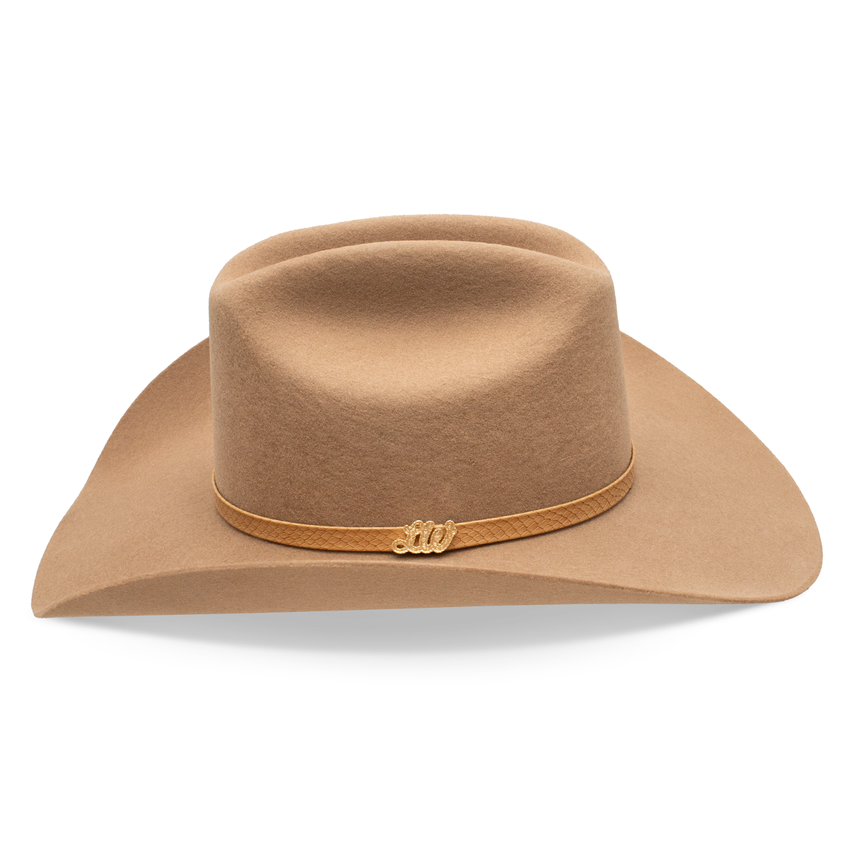 Charlie 1 Horse Delta Dawn Western Hat Sahara four and a half inch cattleman crown