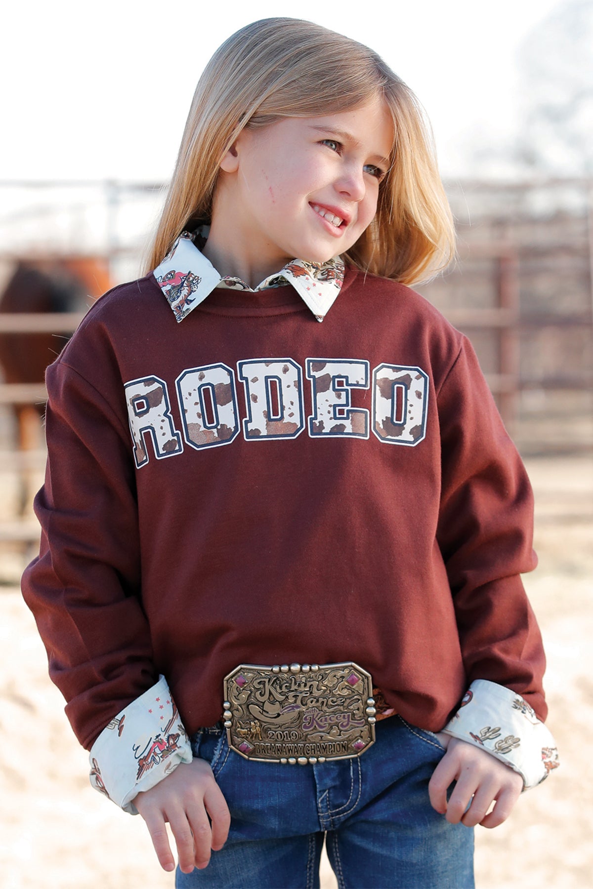 Cruel Girl Girls Rodeo Crewneck