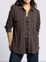 Cassian Shirt in Coffee Bean order today at boltranchstore.com