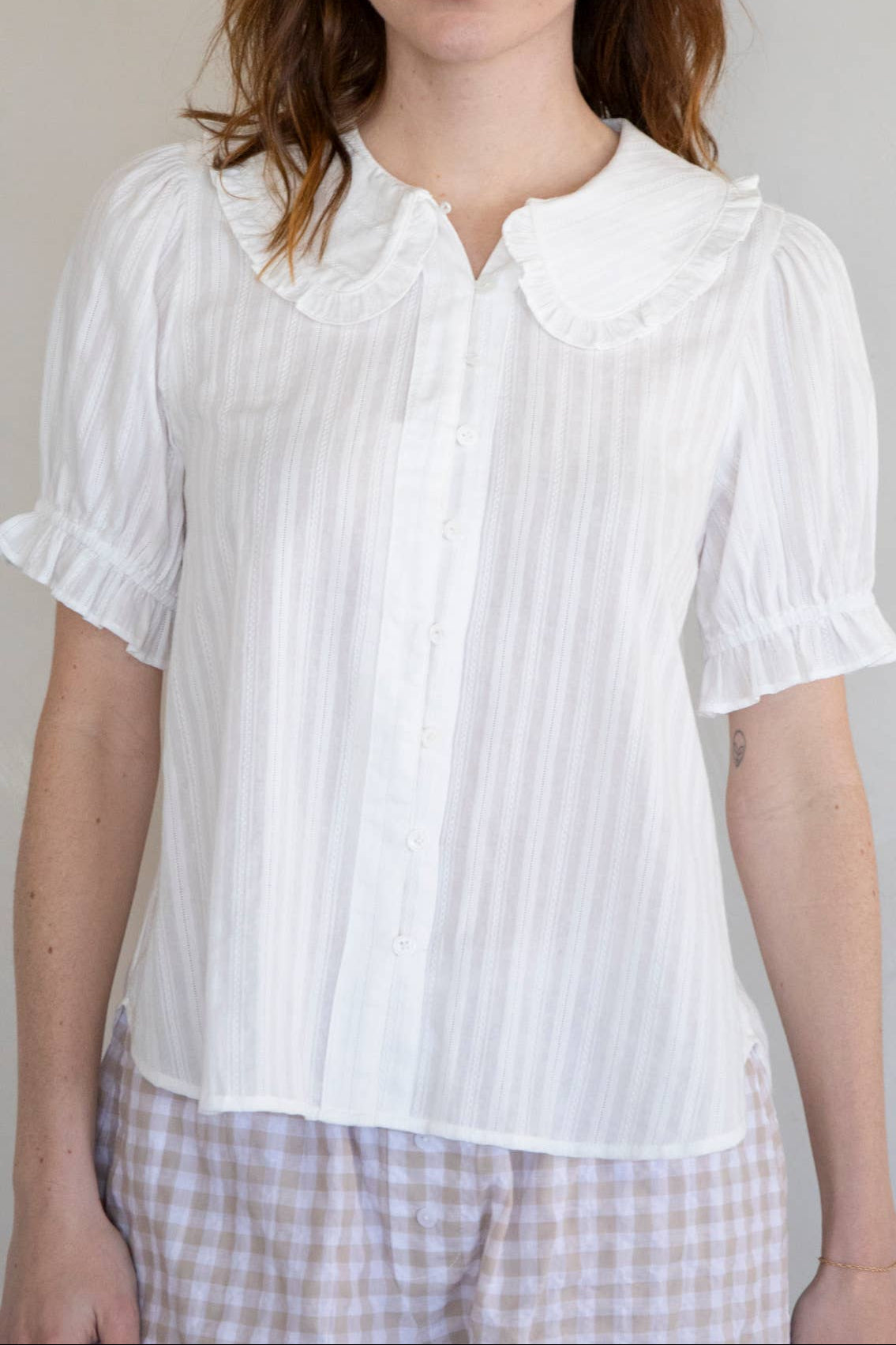 Charlotte Blouse in Ivory order today at boltranchstore.com