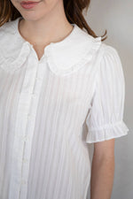 Charlotte Blouse in Ivory order today at boltranchstore.com