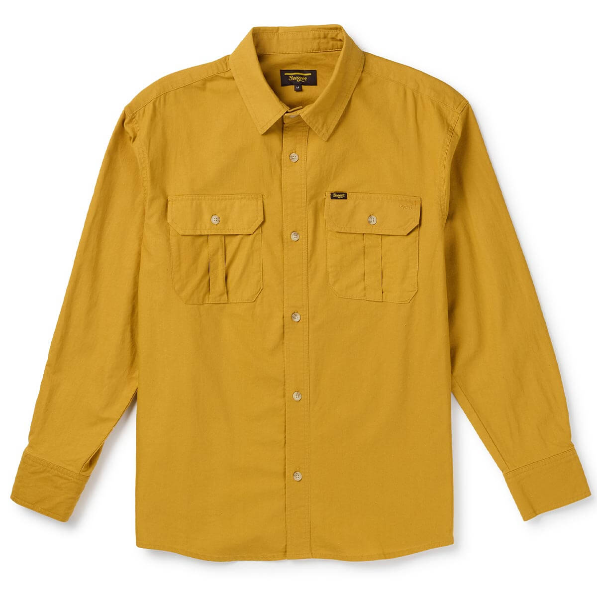 Seager Chief Overshirt LONG SLEEVE mens yellow mustard popular shirt Seager outdoor men free shipping Boltranchstore.com