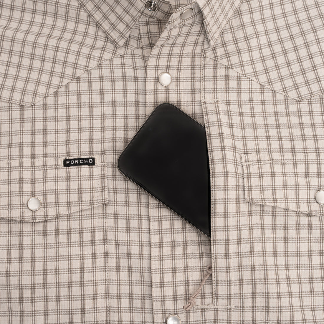 Poncho Mens Childress Shirt