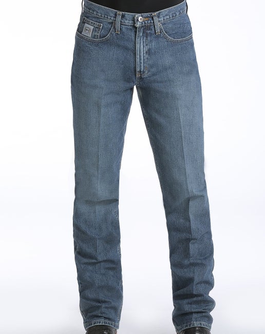 Cinch Silver Label Med Wash Mid Rise Straight Leg