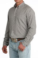 Cinch Mens Arena Flex Medallion Print Shirt shop at boltranchstore.com western wear free shipping long sleeve